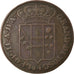Moneda, Estados italianos, TUSCANY, Leopold II, 3 Quattrini, 1833, MBC, Cobre