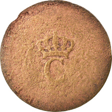 Coin, General Colony, Sol, Sol Tampé, F(12-15), Billon, Lecompte:278a