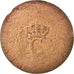 Coin, General Colony, Sol, Sol Tampé, F(12-15), Billon, Lecompte:278a