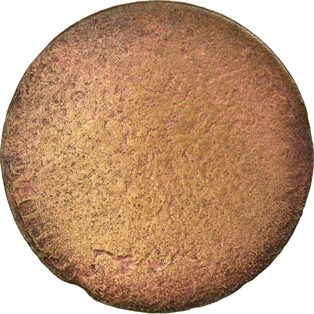 Coin, General Colony, Sol, Sol Tampé, F(12-15), Billon, Lecompte:278a