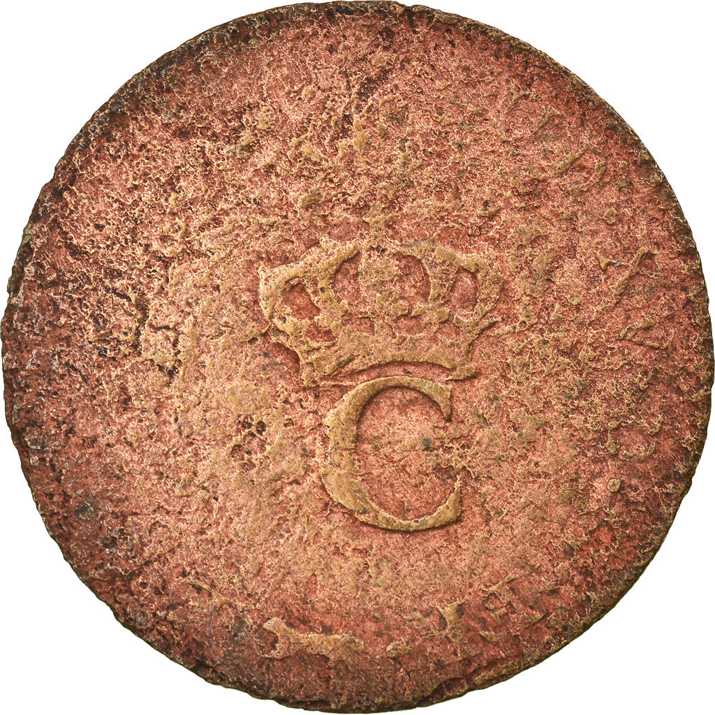 Moeda, Colónia Geral, Guyana, Sol, Sol Estampé, F(12-15), Lingote