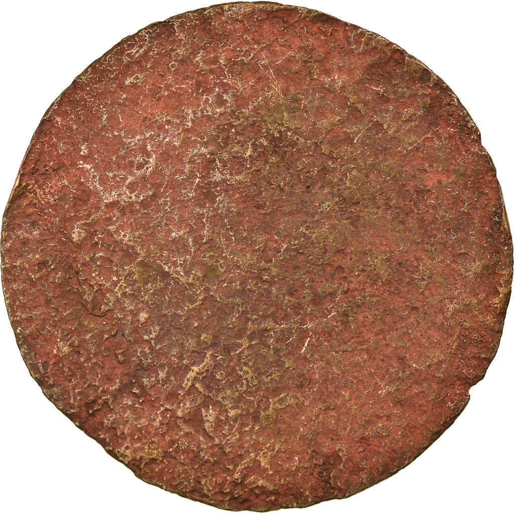 Coin, General Colony, Guyana, Sol, Sol Estampé, F(12-15), Billon, Lecompte:278a