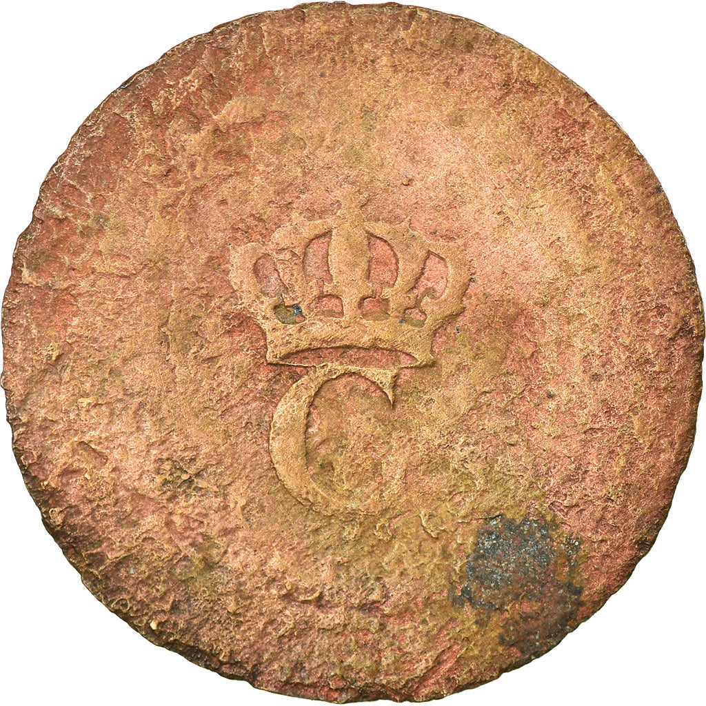 Coin, General Colony, Guyana, Sol, Sol Estampé, VF(20-25), Billon