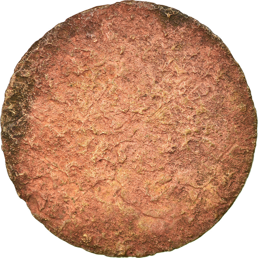 Coin, General Colony, Guyana, Sol, Sol Estampé, VF(20-25), Billon