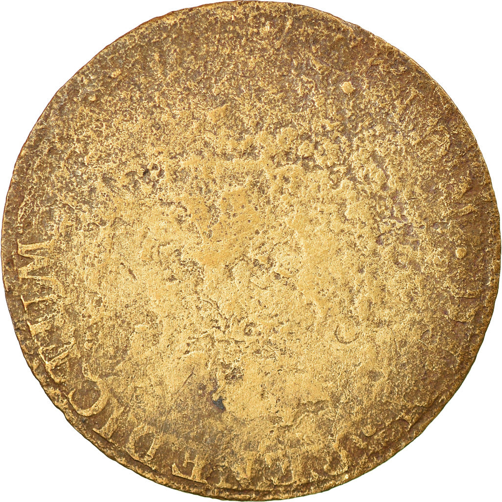 Coin, General Colony, Guyana, Sol, Sol Estampé, VF(20-25), Billon