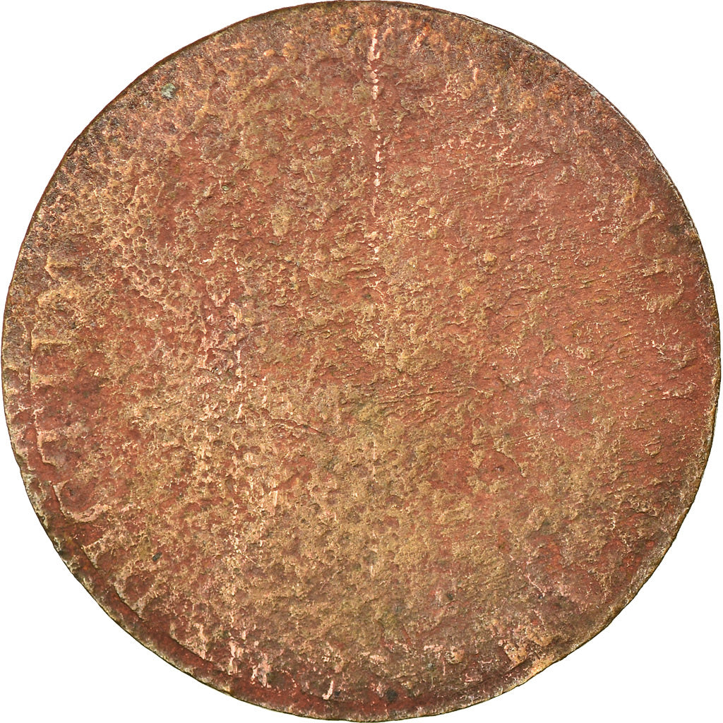 Coin, General Colony, Sol, Sol Estampé, VF(20-25), Billon, Lecompte:278a