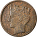 Coin, Chile, 1/2 Decimo, 1851, AU(50-53), Copper, KM:PnA9