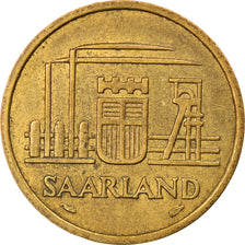 Coin, SAARLAND, 20 Franken, 1954, Paris, AU(50-53), Aluminum-Bronze, KM:2