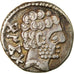 Munten, Spain, Barskunes, Denarius, AD 35, ZF, Zilver