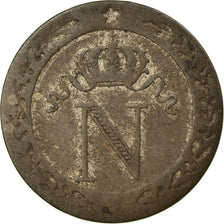 Münze, Frankreich, Napoléon I, 10 Centimes, 1808, Rouen, S+, Billon, KM:676.2