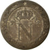 Münze, Frankreich, Napoléon I, 10 Centimes, 1808, Rouen, S+, Billon, KM:676.2