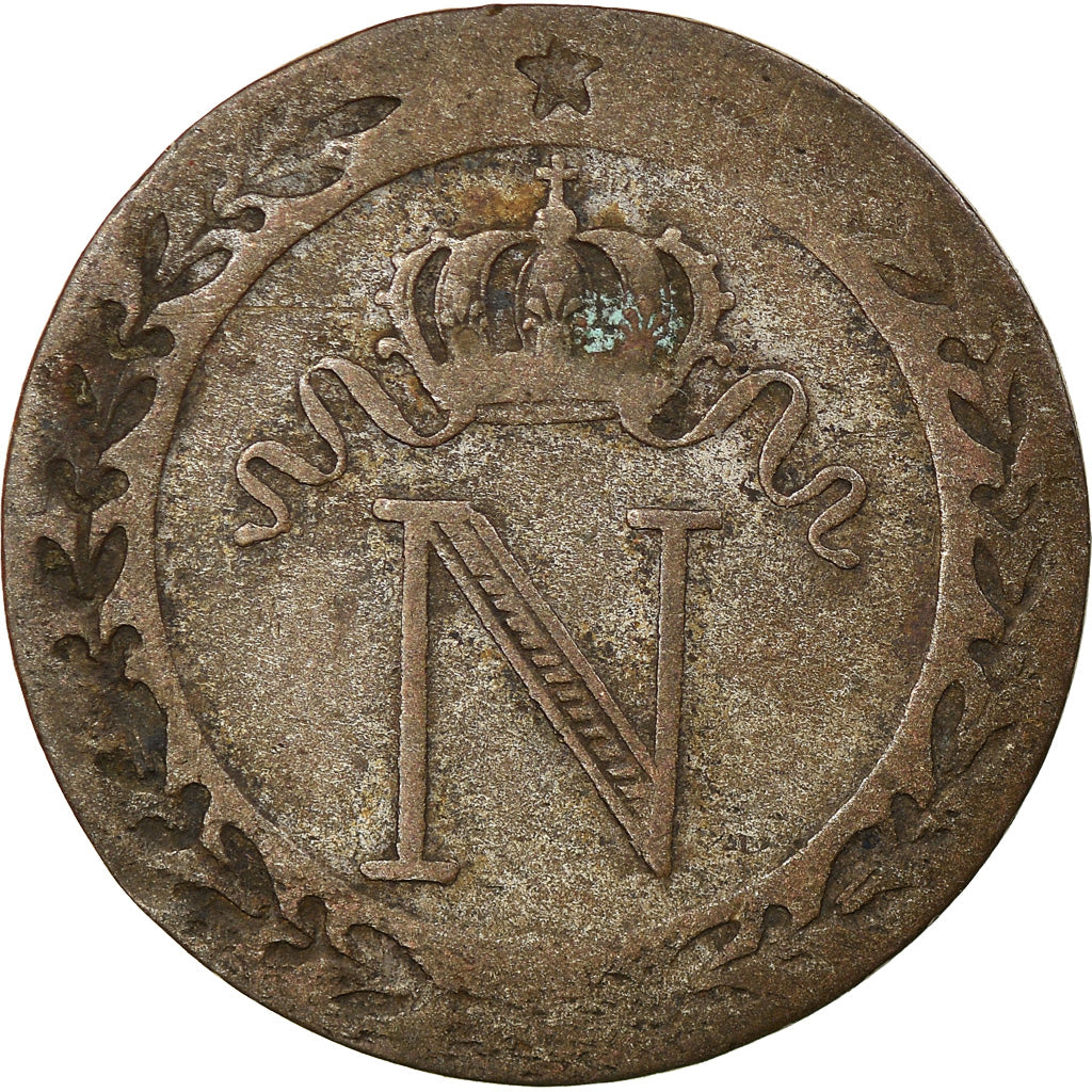 Monnaie, France, Napoléon I, 10 Centimes, 1808, Paris, TB+, Billon