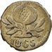 Coin, Colombia, 1/4 Decimo, 1865, Popayan, VF(30-35), Silver, KM:143.2