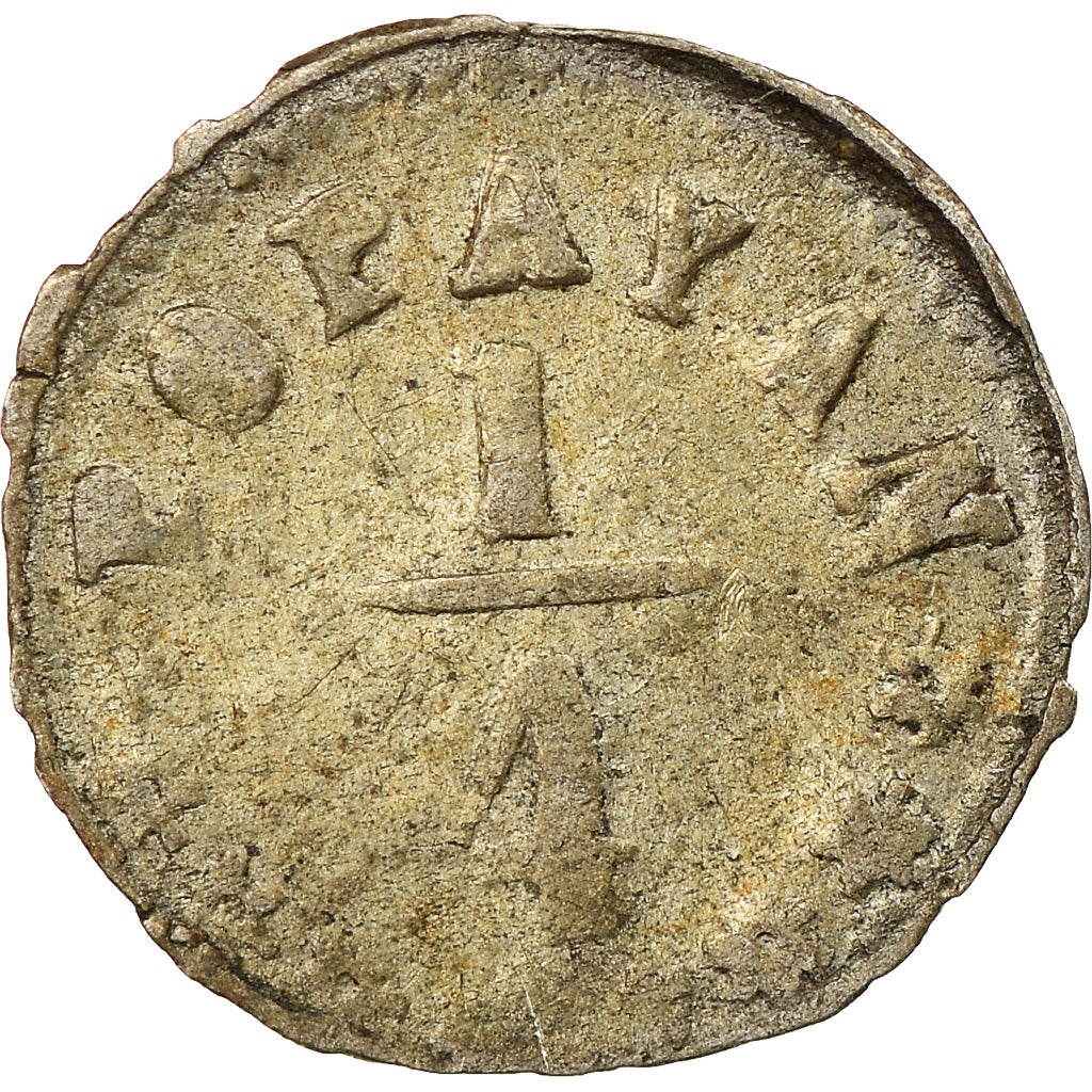Coin, Colombia, 1/4 Decimo, 1865, Popayan, VF(30-35), Silver, KM:143.2