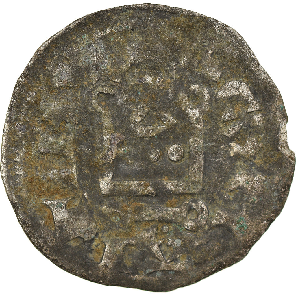 Moneda, Francia, Touraine, Denarius, Saint-Martin de Tours, BC+, Plata