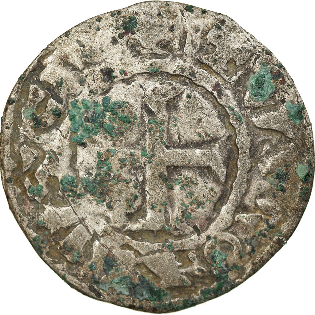 Moneda, Francia, Touraine, Denarius, Saint-Martin de Tours, BC+, Plata