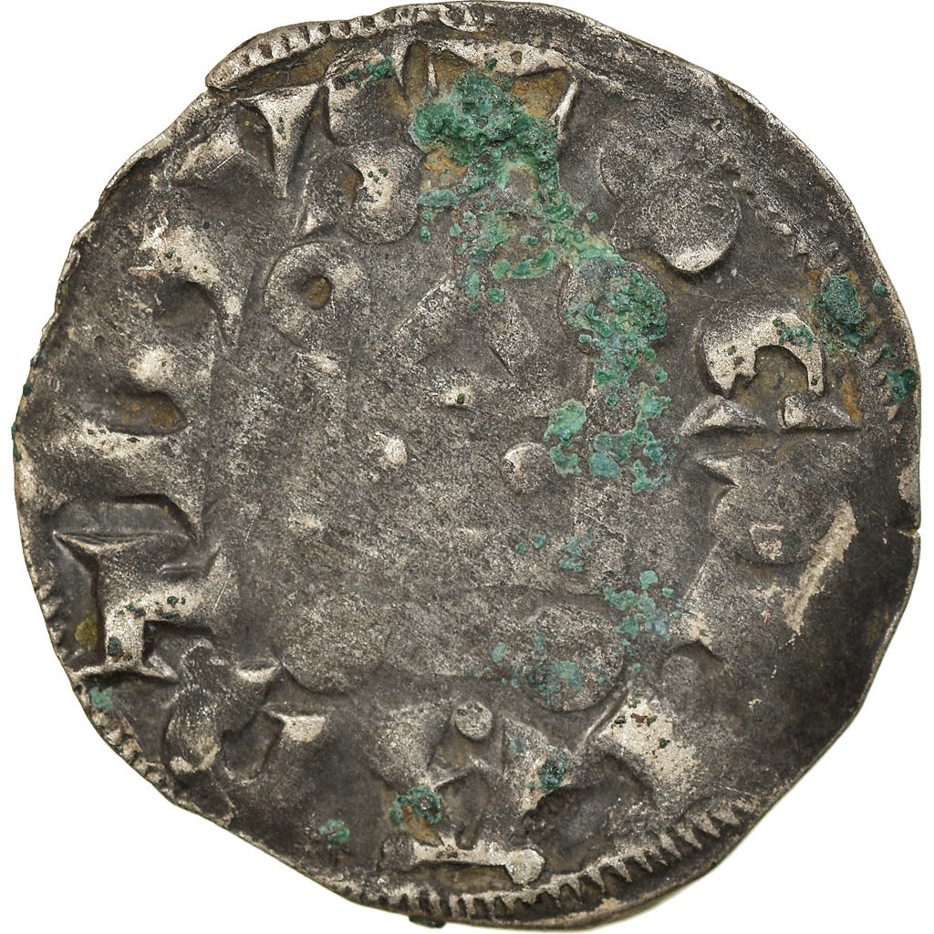 Moneda, Francia, Touraine, Denarius, Saint-Martin de Tours, BC+, Plata