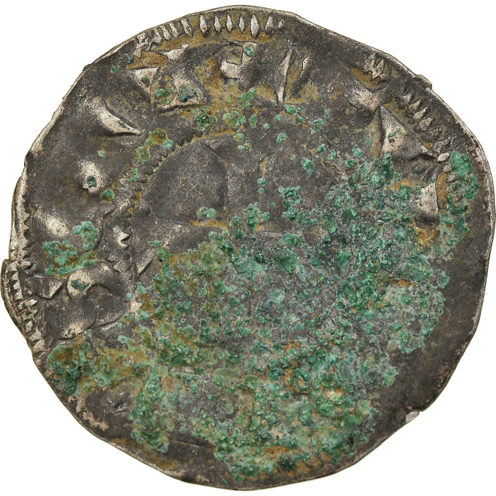 Moneda, Francia, Touraine, Denarius, Saint-Martin de Tours, BC+, Plata