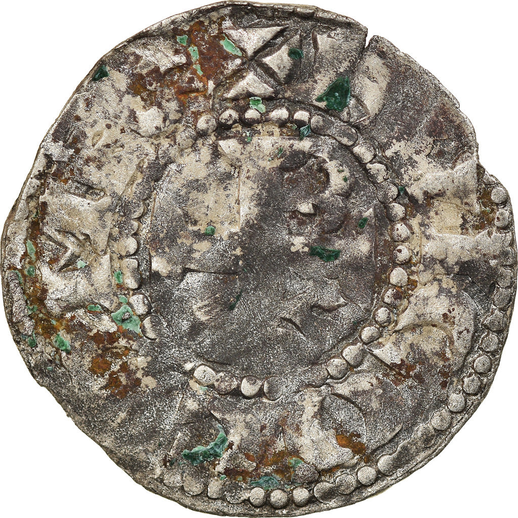 Münze, Frankreich, Anjou, Foulques V, Denarius, Angers, S, Silber, Boudeau:153