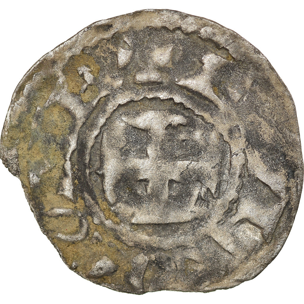 Münze, Frankreich, Anjou, Foulques V, Denarius, Angers, S, Silber, Boudeau:153