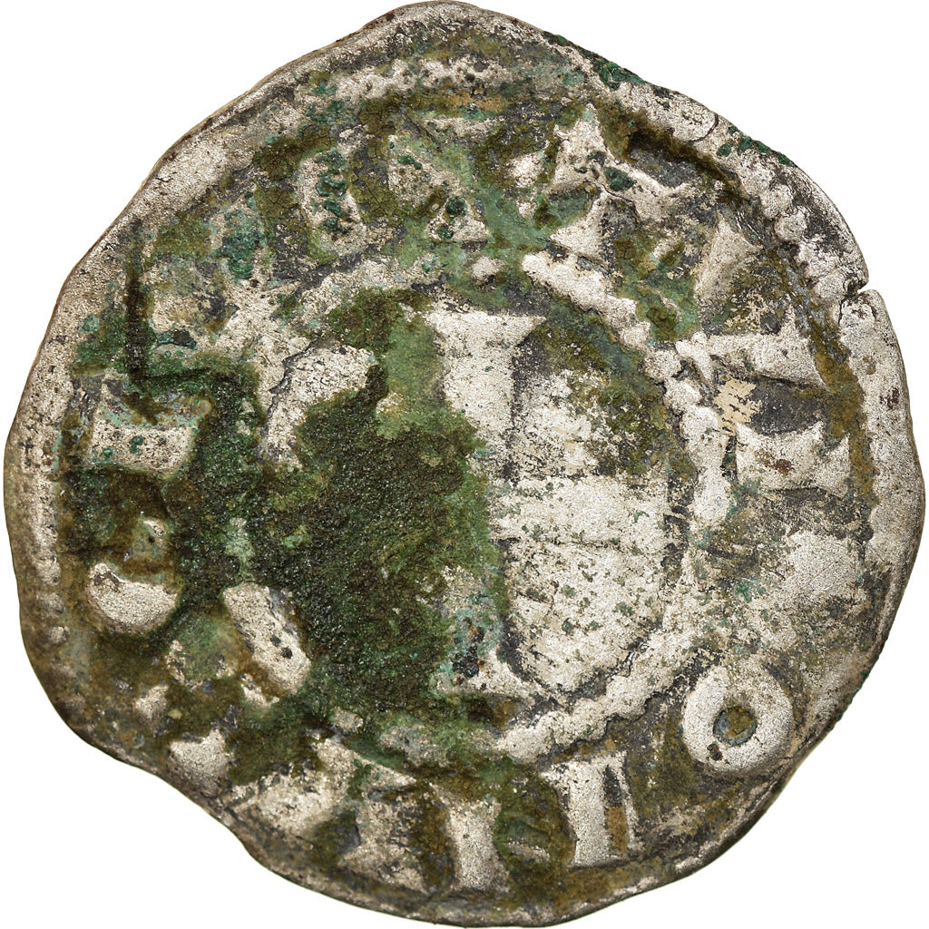 Moneda, Francia, Touraine, Denarius, Saint-Martin de Tours, BC+, Plata
