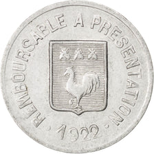 Mazamet, Etablissements Alquier Frères, 10 Centimes 1922, Elie 25.2