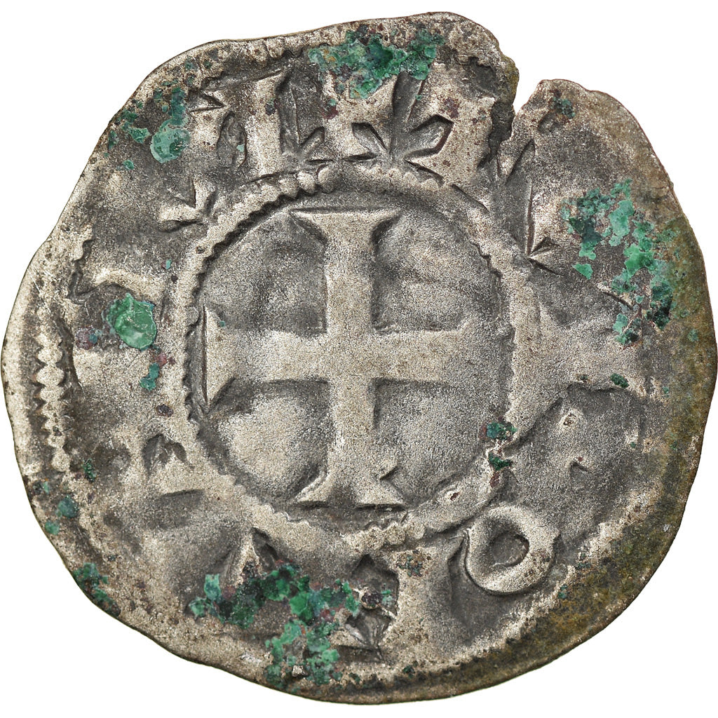 Moneta, Francja, Touraine, Denarius, Saint-Martin de Tours, VF(30-35), Srebro