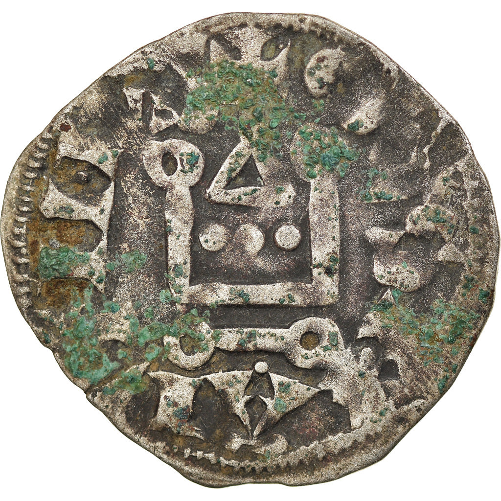 Moeda, França, Touraine, Denarius, Saint-Martin de Tours, VF(30-35), Prata