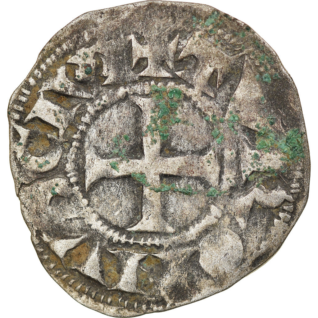 Moeda, França, Touraine, Denarius, Saint-Martin de Tours, VF(30-35), Prata