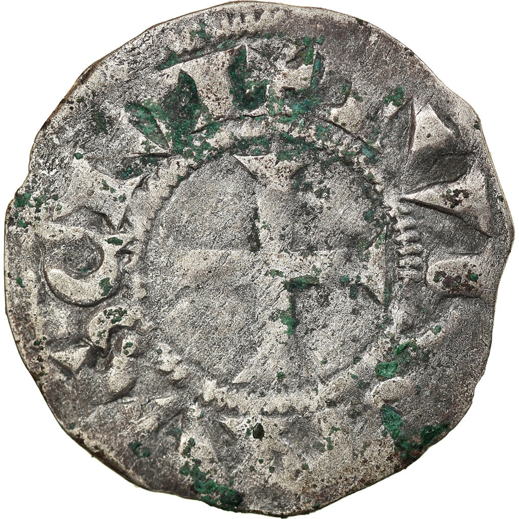 Moeda, França, Touraine, Denarius, Saint-Martin de Tours, VF(30-35), Prata