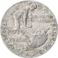 France, 25 Centimes, 1922, VF(30-35), Aluminium, Elie #25.3, 1.36