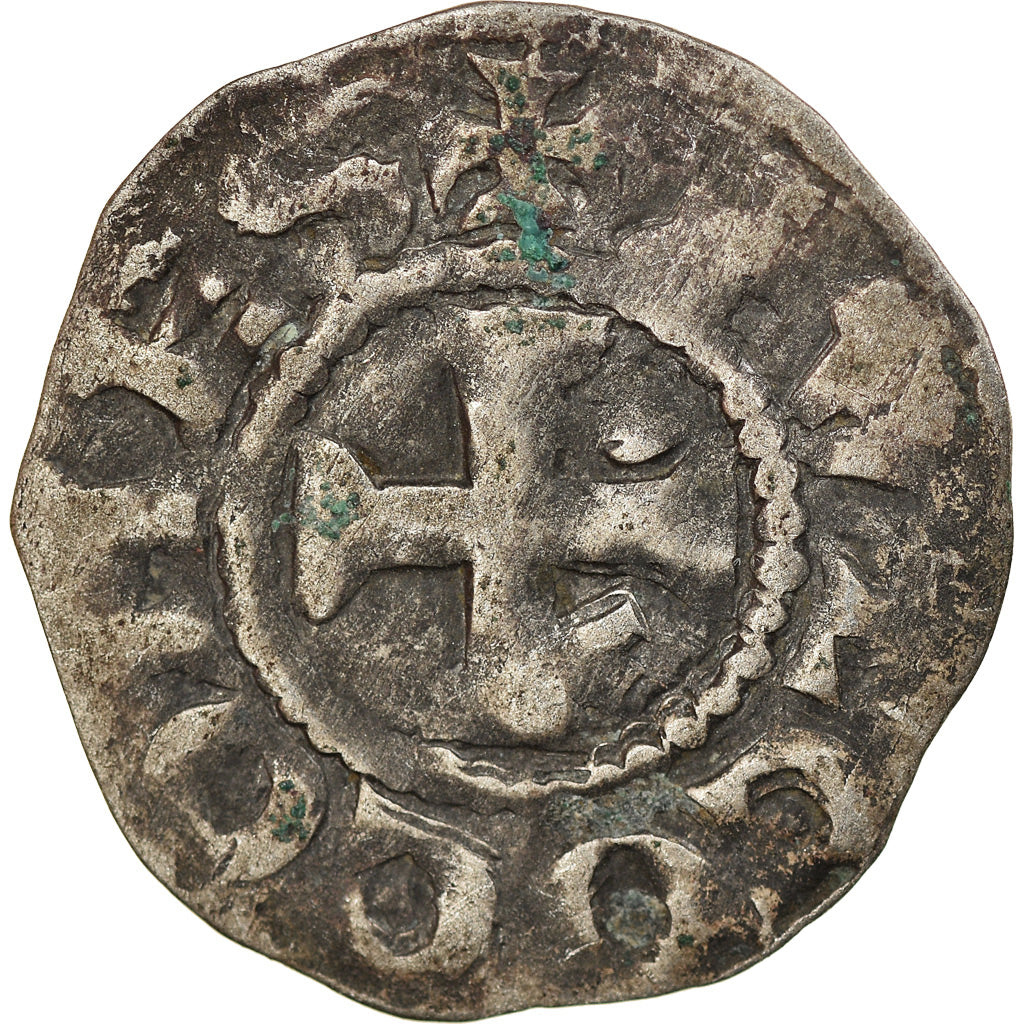 Münze, Frankreich, Anjou, Foulques V, Denarius, Angers, S+, Silber, Boudeau:153