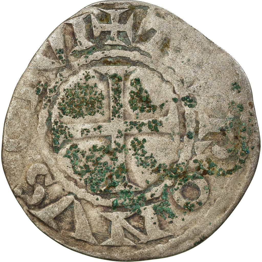 Moneda, Francia, Touraine, Denarius, Saint-Martin de Tours, BC, Plata