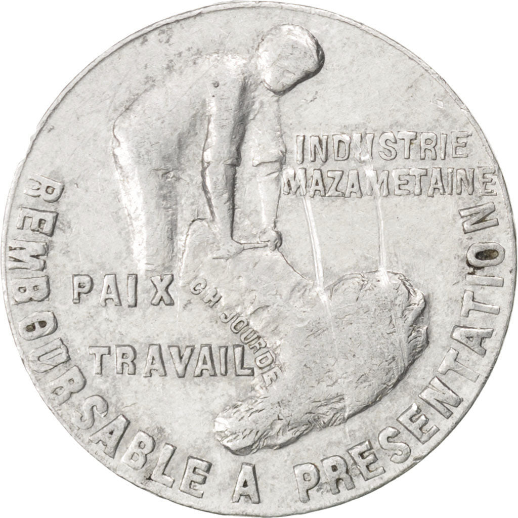 France, 25 Centimes, 1922, EF(40-45), Aluminium, Elie #25.3, 1.32
