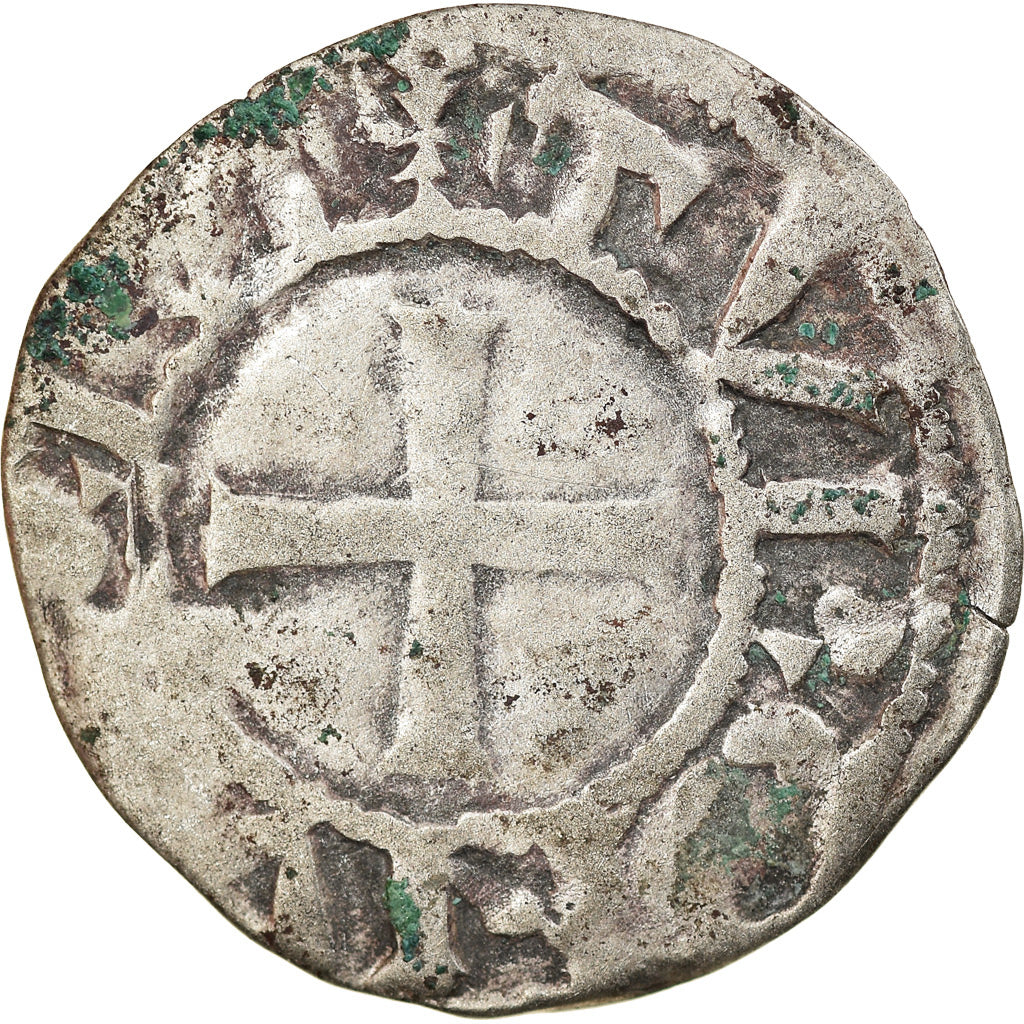 Munten, Frankrijk, Touraine, Denarius, Saint-Martin de Tours, ZG+, Zilver