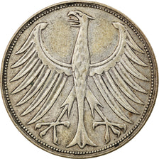 Münze, Bundesrepublik Deutschland, 5 Mark, 1951, Hamburg, SS, Silber, KM:112.1