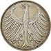 Münze, Bundesrepublik Deutschland, 5 Mark, 1951, Hamburg, SS, Silber, KM:112.1