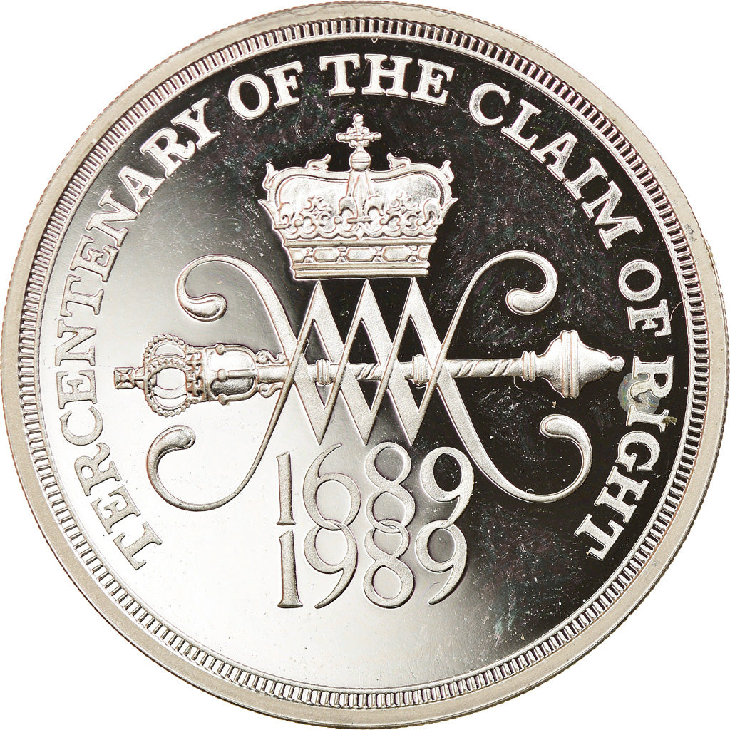 Coin, Great Britain, Elizabeth II, 2 Pounds, 1989, British Royal Mint, Proof