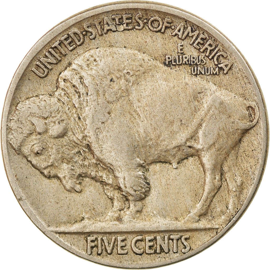 Moneta, Stati Uniti, Buffalo Nickel, 5 Cents, 1916, U.S. Mint, Philadelphia, BB