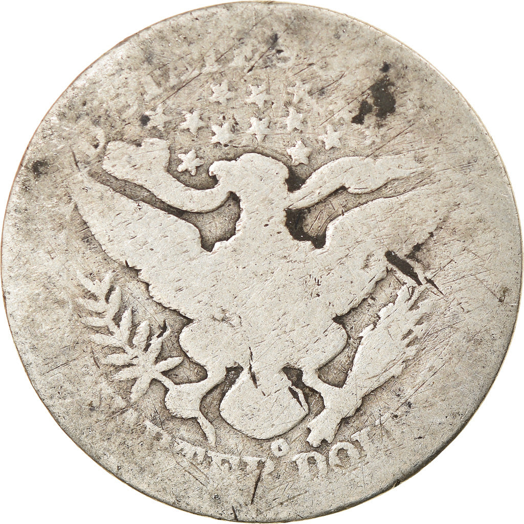 Monnaie, États-Unis, Barber Quarter, Quarter, 1901, U.S. Mint, New Orleans, B