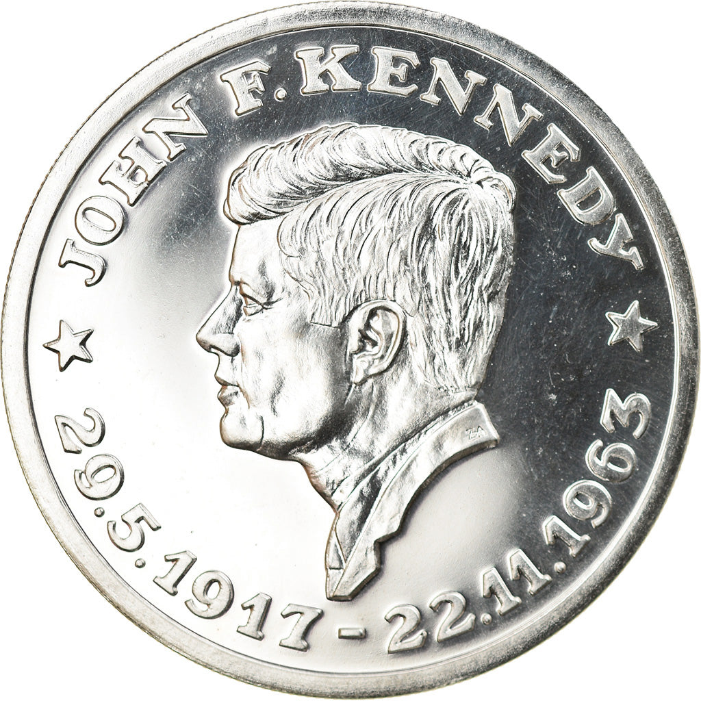United States of America, Medal, John Fitzgerald Kennedy, MS(63), Silver