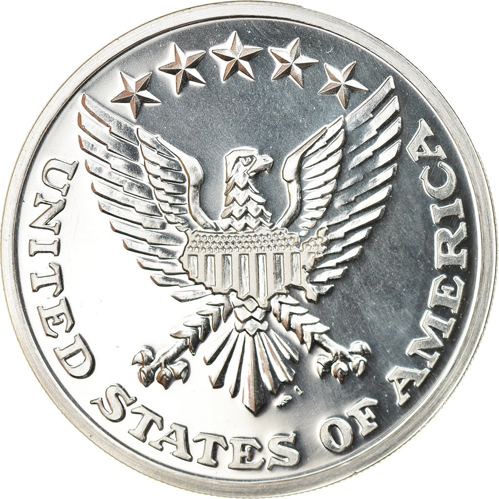 United States of America, Medal, John Fitzgerald Kennedy, MS(63), Silver