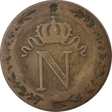 Coin, France, Napoleon I, 10 Centimes, 1808, Paris, VF(20-25), Billon