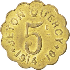 France, 5 Centimes, AU(55-58), Brass, Elie #315.3, 1.74