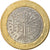 Francia, 1 Euro, 1999, error wrong ring, SPL, Bi-metallico