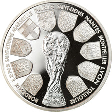 Moneta, Francia, Coupe du Monde -  Les Stades, 10 Francs, 1998, Paris, Proof
