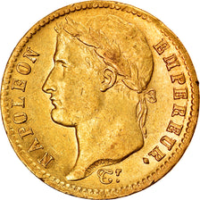 Munten, Frankrijk, Napoléon I, 20 Francs, 1812, Paris, ZF, Goud, KM:695.1