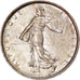 Munten, Frankrijk, Semeuse, 5 Francs, 1969, PR, Zilver, KM:926, Gadoury:770