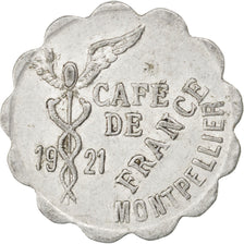 Montpellier, Café de France, 10 Centimes 1921, Elie 190.1