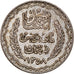 Moneda, Túnez, Ahmad Pasha Bey, 5 Francs, 1939, Paris, MBC, Plata, KM:264
